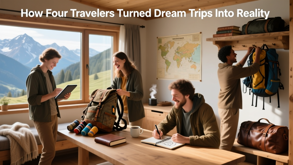 How Four Travelers Turned Dream Trips Into Reality