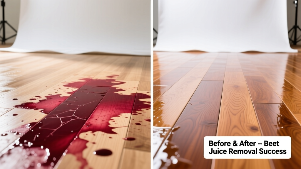 How to Remove Beet Juice from Laminate Flooring