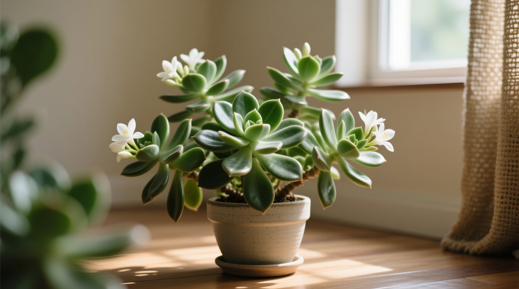 jade plants bloom indoors