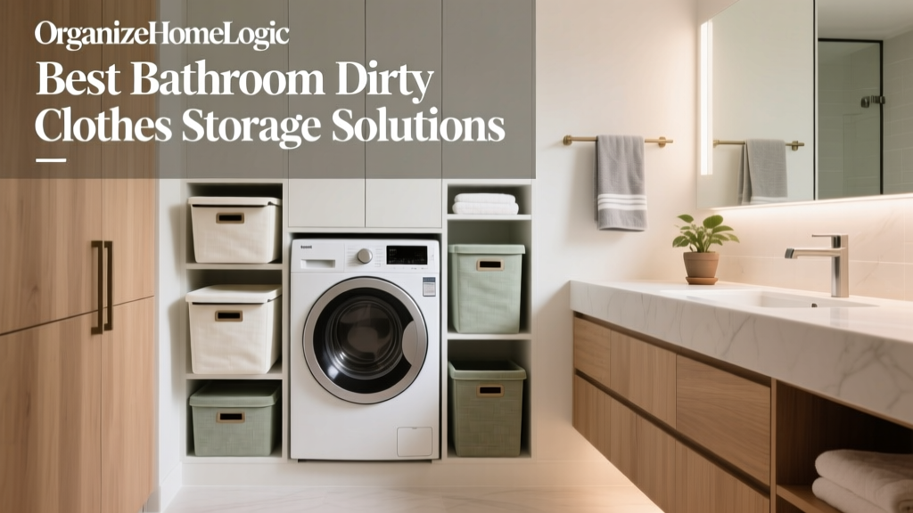 Best Bathroom Dirty Clothes Storage Solutions