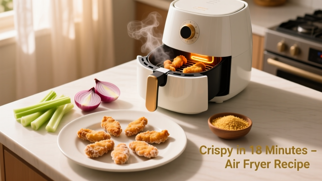 How to Cook Frozen Chicken Rings in an Air Fryer