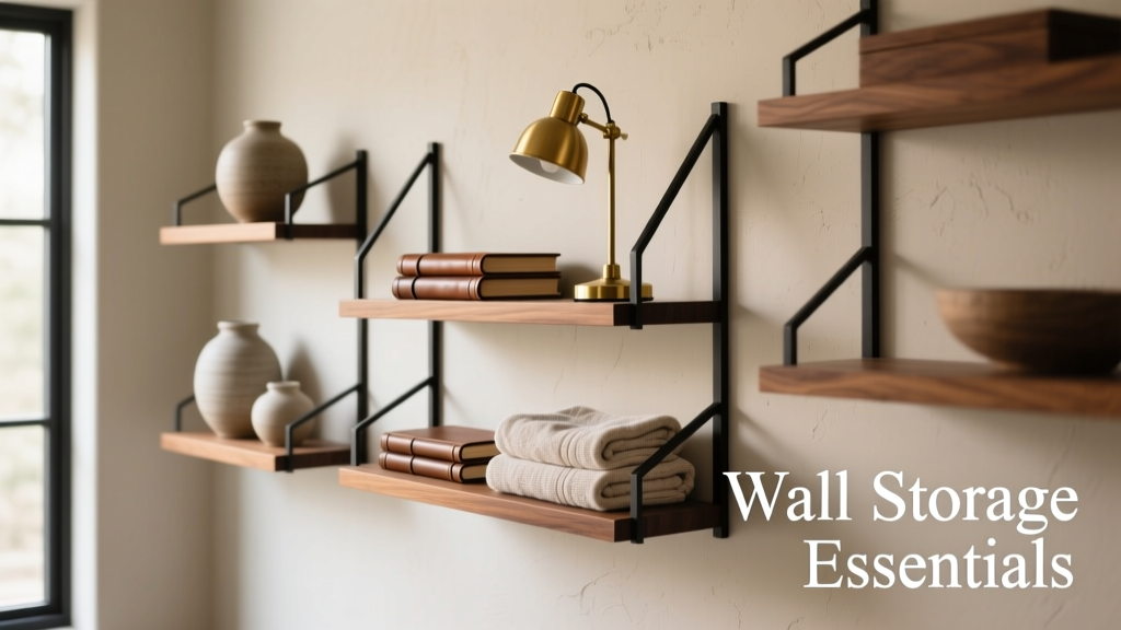 Wall Storage Solutions Essentials: Smart, Secure, and Space-Saving Systems for Minimalist Living