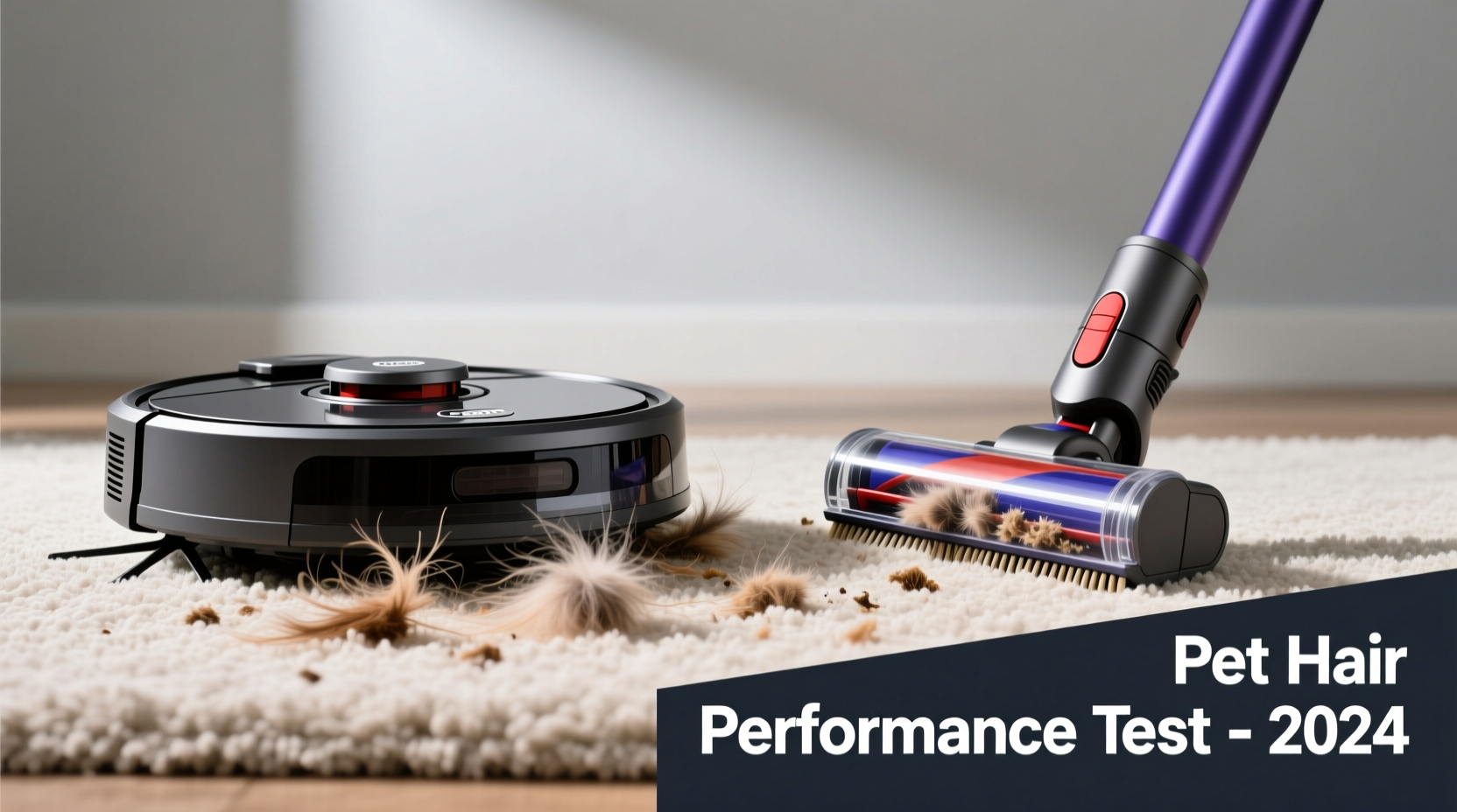 robot vacuum vs cordless stick which one actually handles pet hair better
