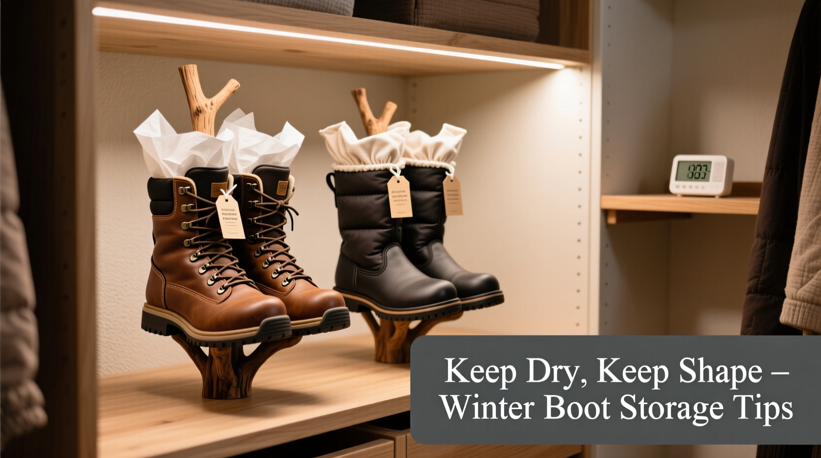 how to store winter boots to prevent cracking during off season