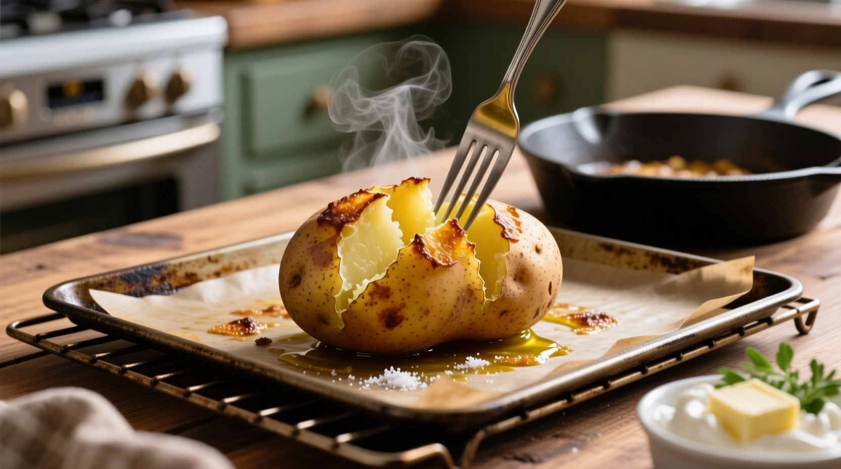 How Long to Bake Potato at 350°F: Perfect Timing Guide