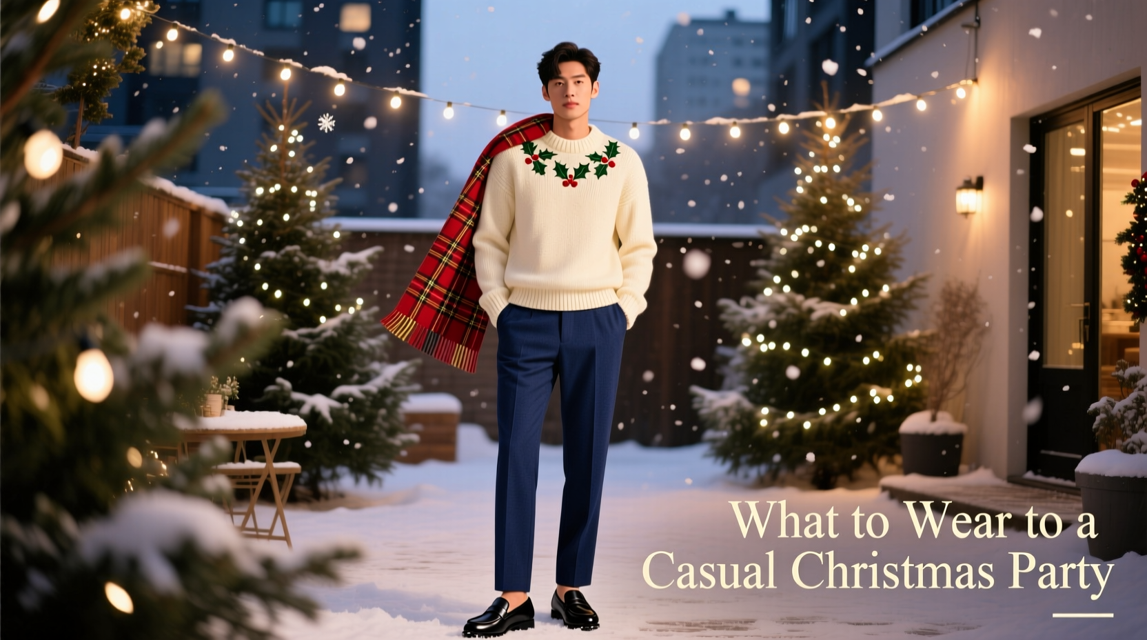 what to wear to a casual christmas party