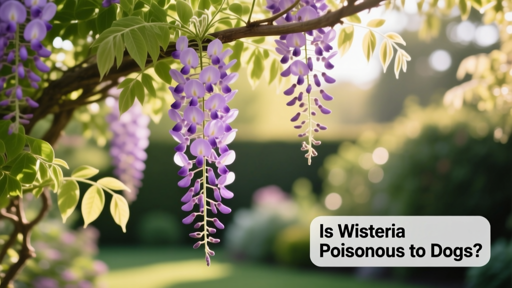 Is wisteria poisonous to dogs?
