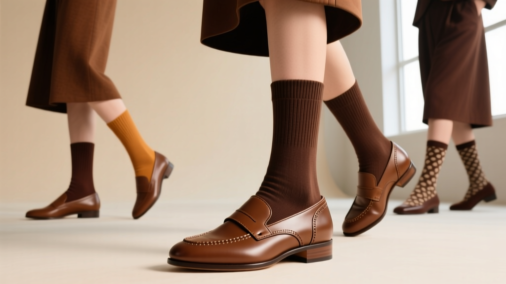 Brown Leather Shoes & Socks: The Ultimate Color Guide