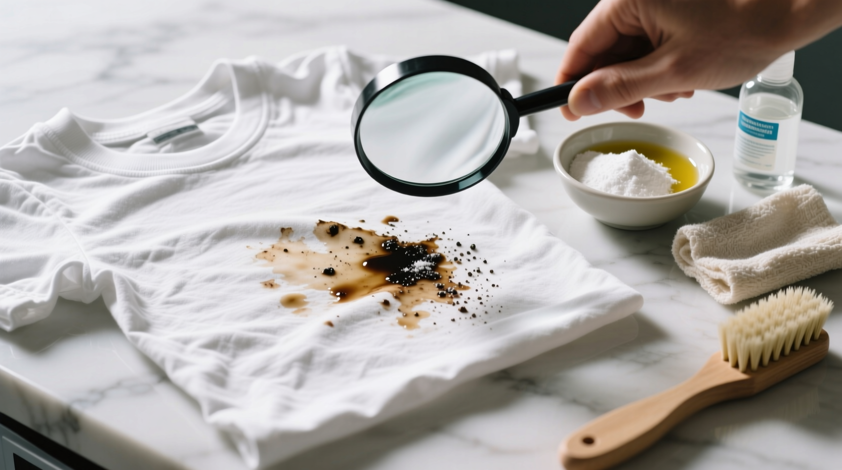 remove tar stains from clothes