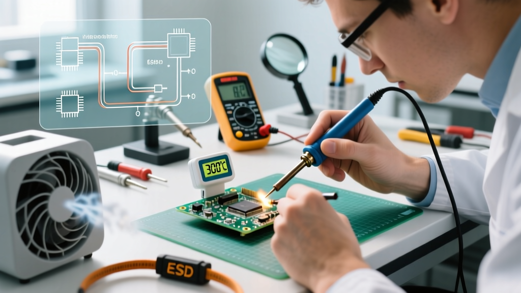 Safety Best Practices for Re Soldering PCB Components