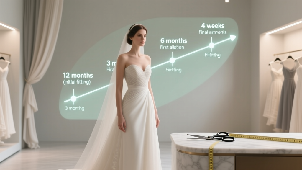 Wedding Dress Alterations: Timeline to Avoid Rush Fees