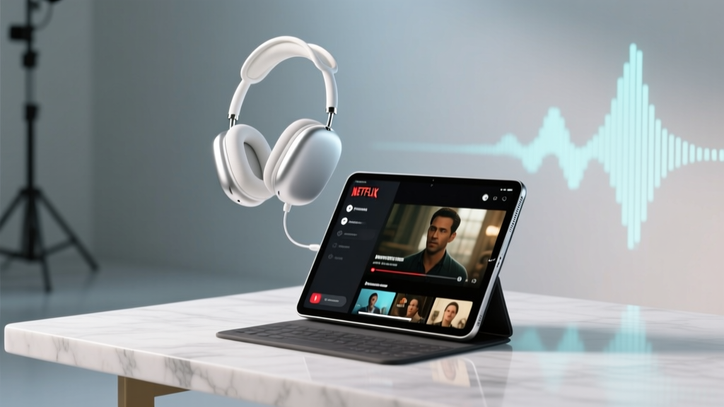 Netflix on iPad with Wireless Headphones (2026)
