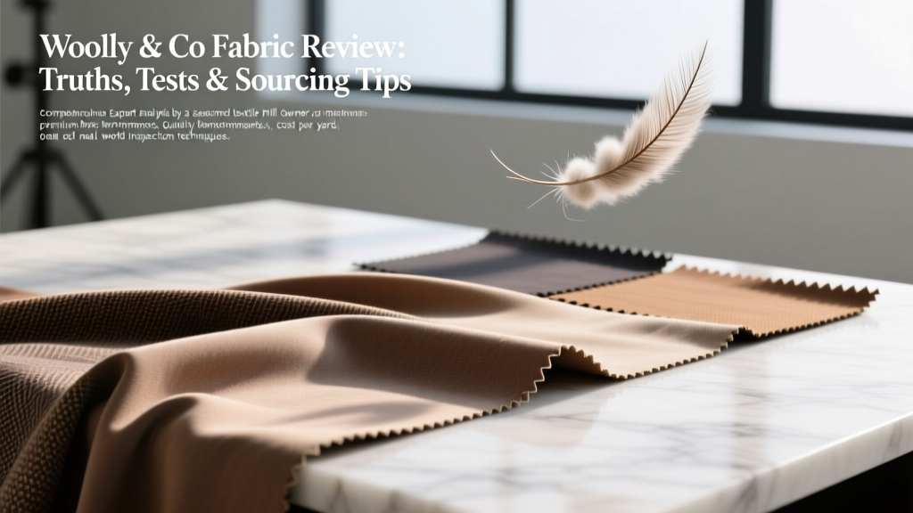 Woolly & Co Fabric Review: Truths, Tests & Sourcing Tips