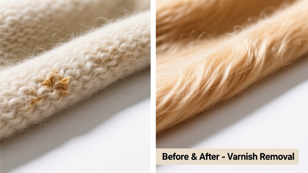 How to Remove Varnish from Wool Safely and Effectively