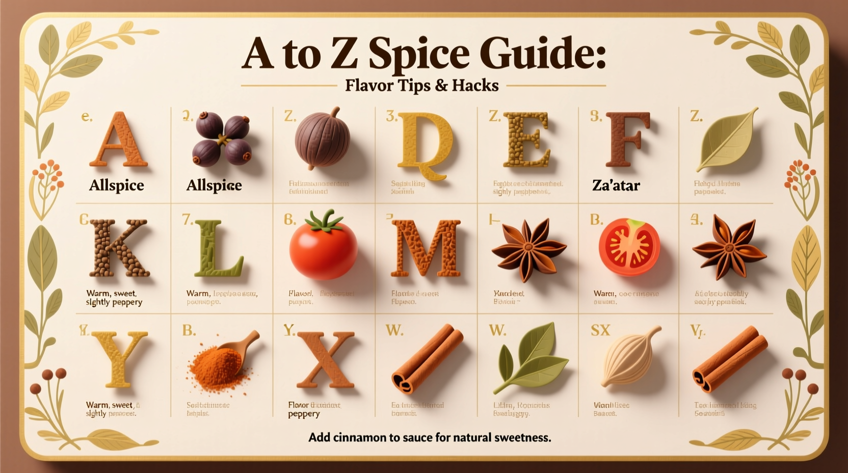 complete a to z spice guide with flavor tips and hacks