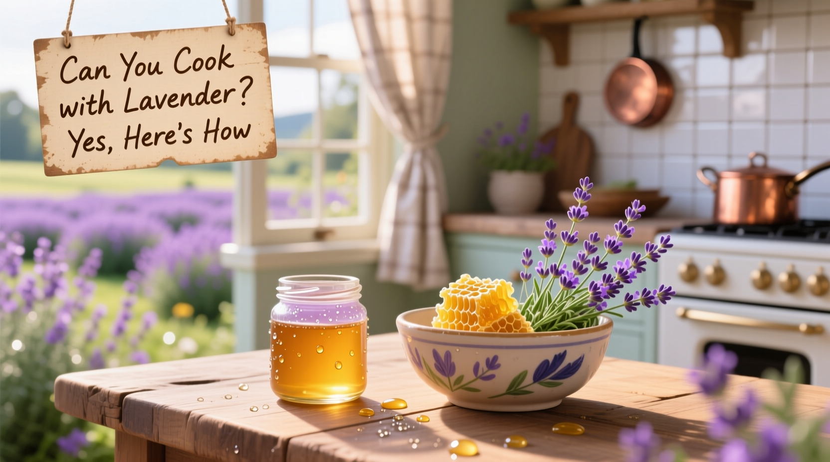 5 Ways to Cook with Lavender | TheHomeSprouts