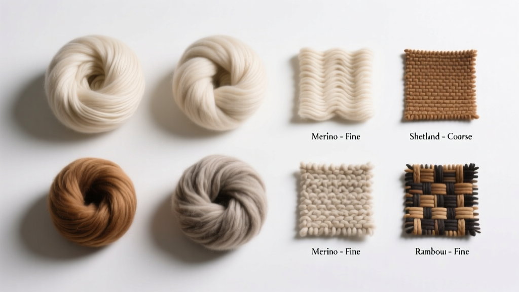 Wool Varieties Decoded: A Technical Guide for Designers