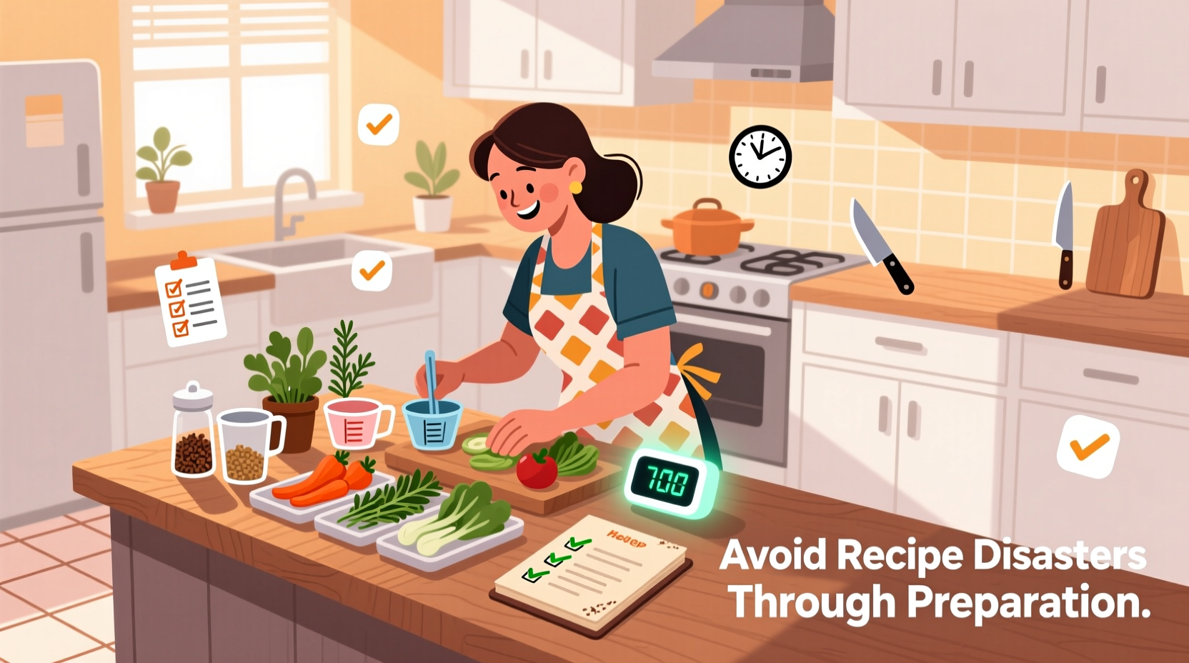 avoid recipe disasters through preparation