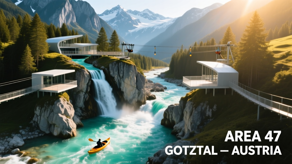 Area 47 Ötztal: Austria’s Alpine Extreme Water Park — Where Gravity Meets Glaciers