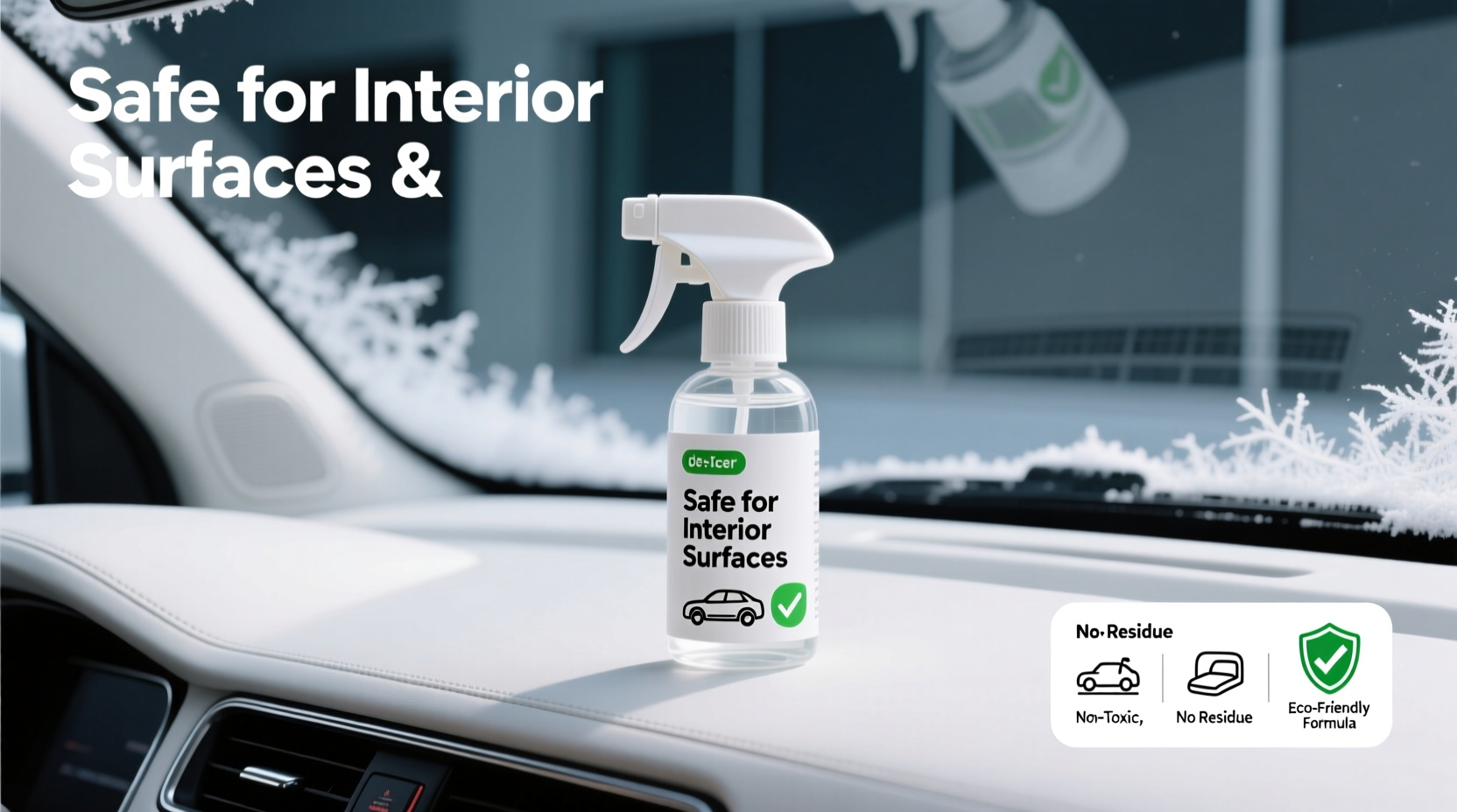 de icer inside car