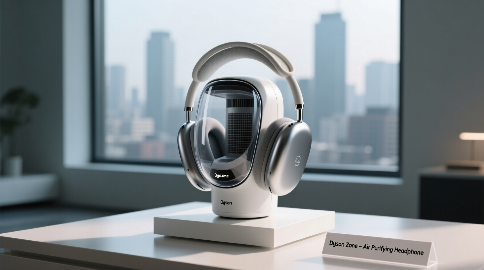 is the dyson zone air purifying headphone actually practical or just weird