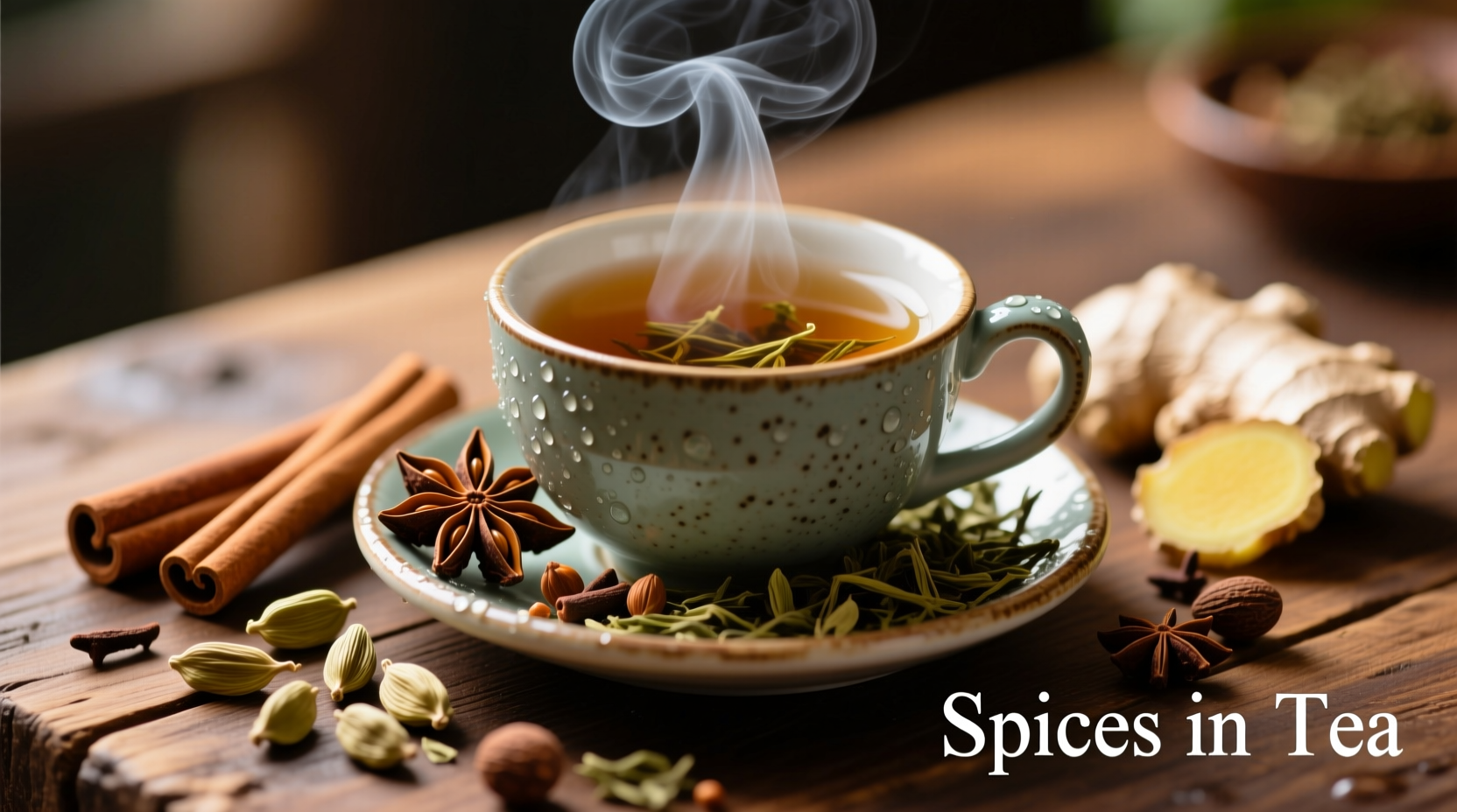 spices in tea