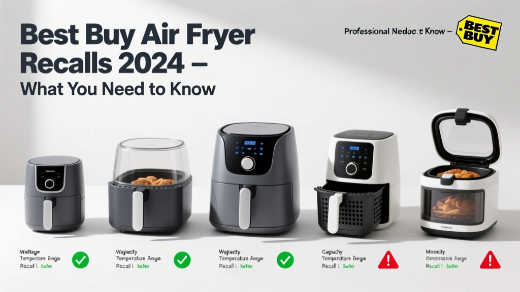 Best Buy Air Fryer Recalls: What You Need to Know in 2024