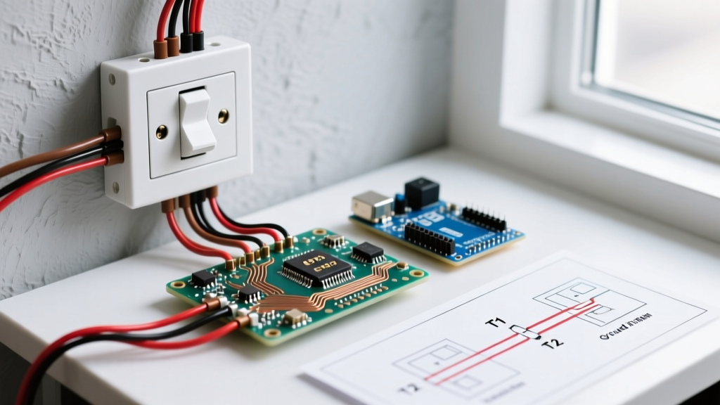 Troubleshooting a Diagram for Wiring a Three Way Switch