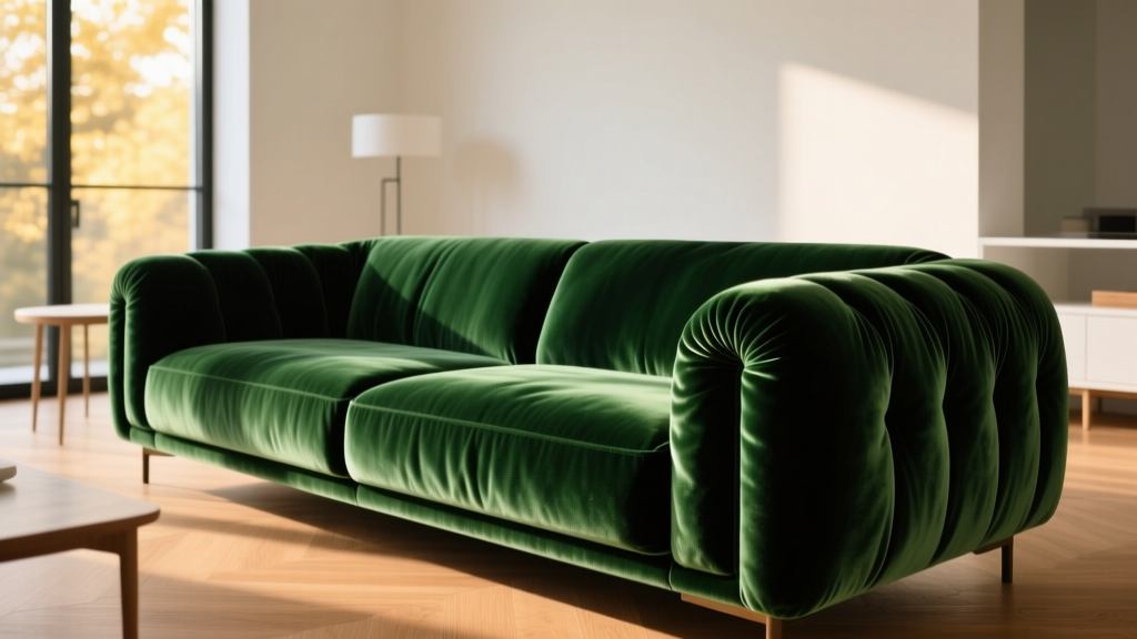 Velvet Fabric Couch: Luxe Performance Meets Modern Design