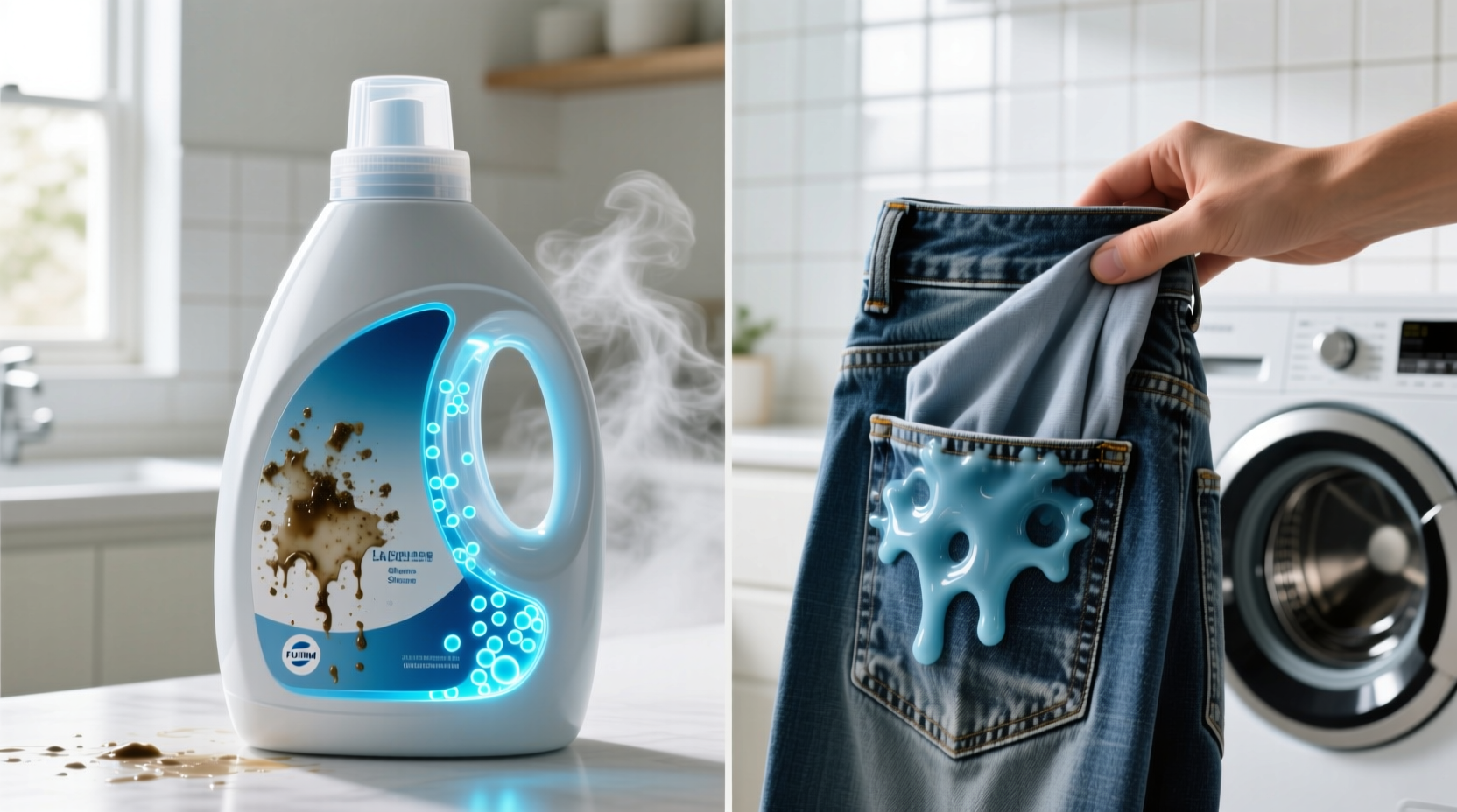 how to remove silicone residue from pocket linings
