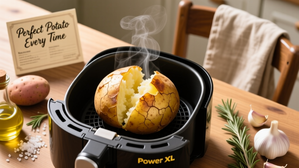 Bake Perfect Potatoes in Power XL Air Fryer