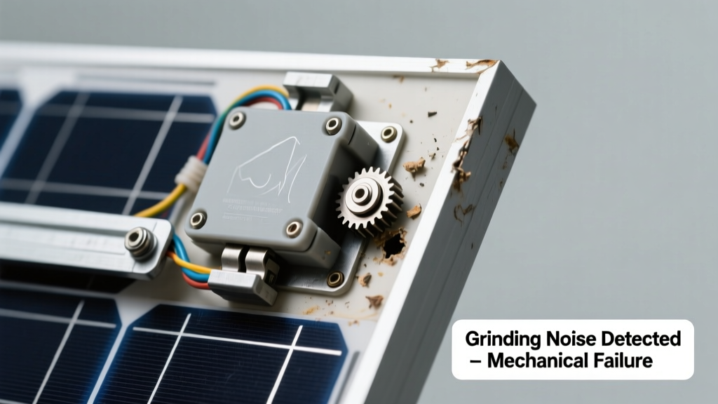 Solar Panel Not Producing & Making Grinding Noise