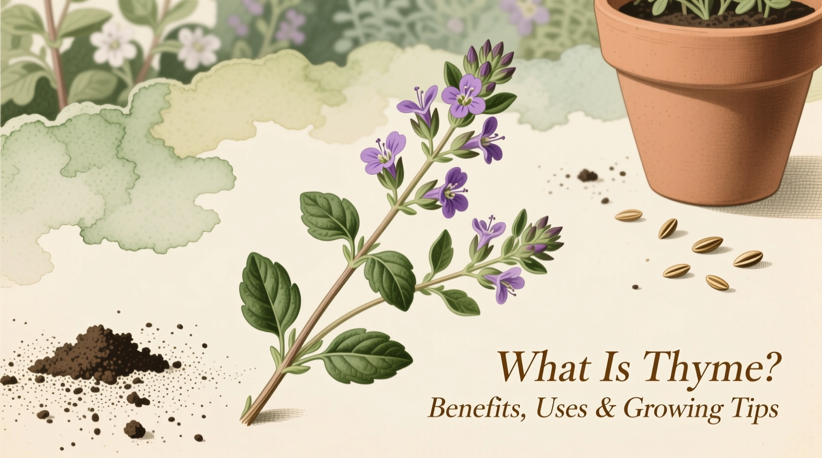 7 Thyme Benefits & Growing Guide | TheHomeSprouts