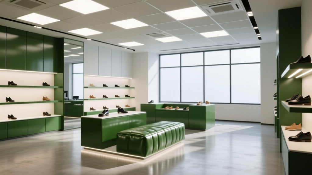 Retail Shoe Lighting Failure: 4000K Cool White Trap