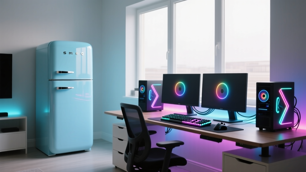 Smeg Designer Fridges for Luxury Gaming Setups: A Streamer's Guide