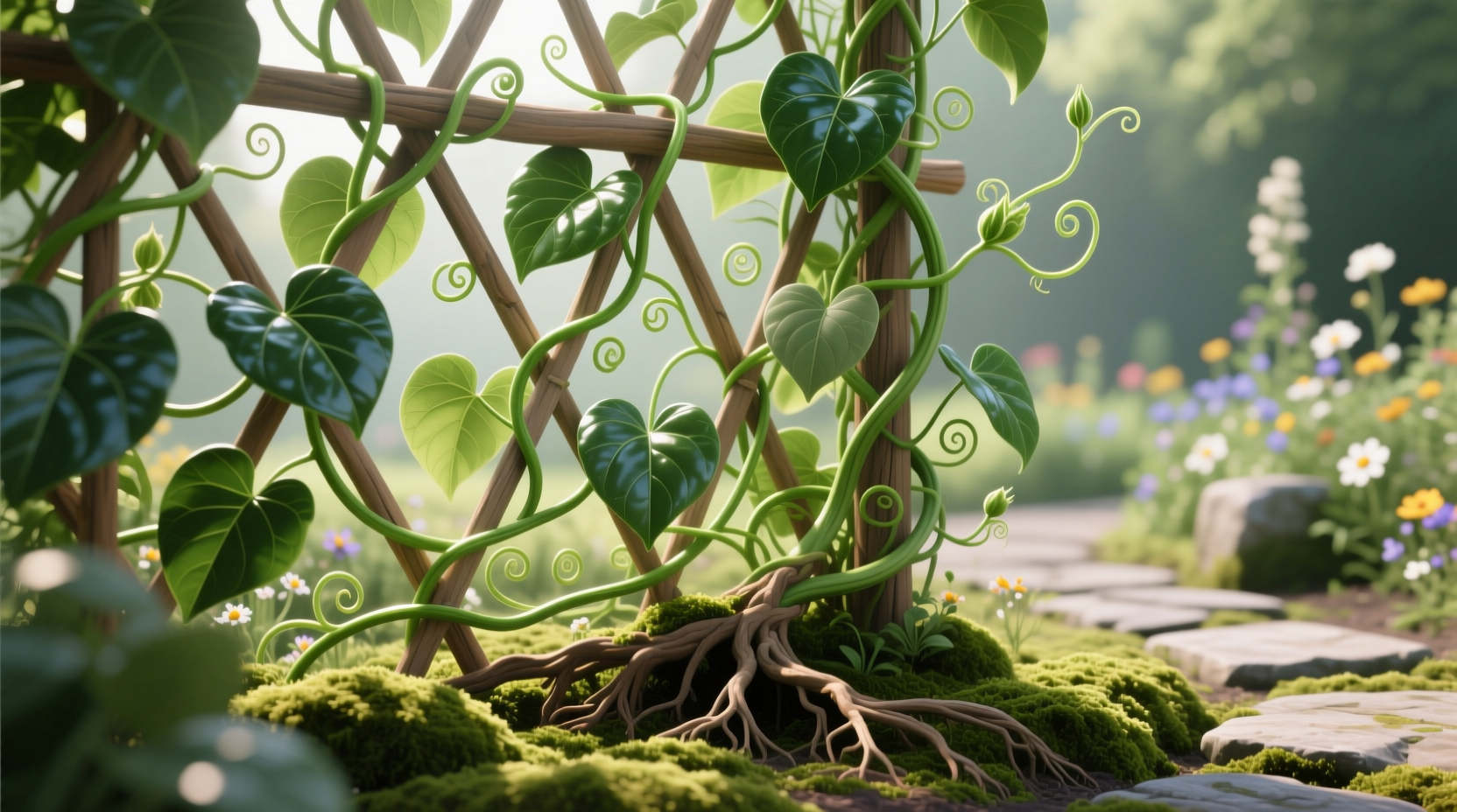 support for vine plants