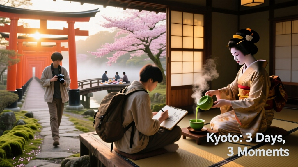 A Realistic, Culture-Forward 3-Day Kyoto Itinerary: Temples, Tea, and Timeless Craftsmanship