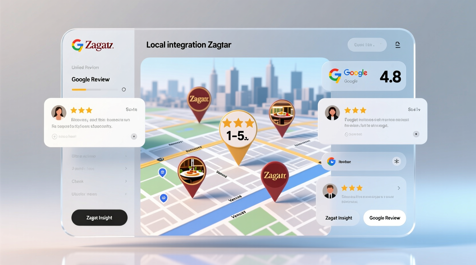 google local integrates zagat and google friend revie