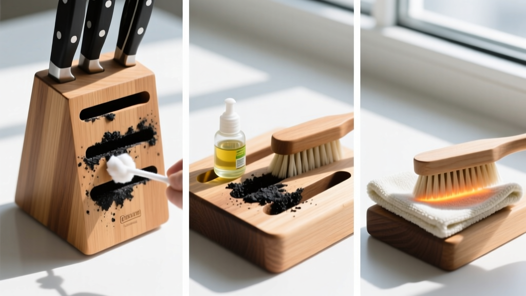 Tested: How to Get Asphalt Out of Knife Block Fast