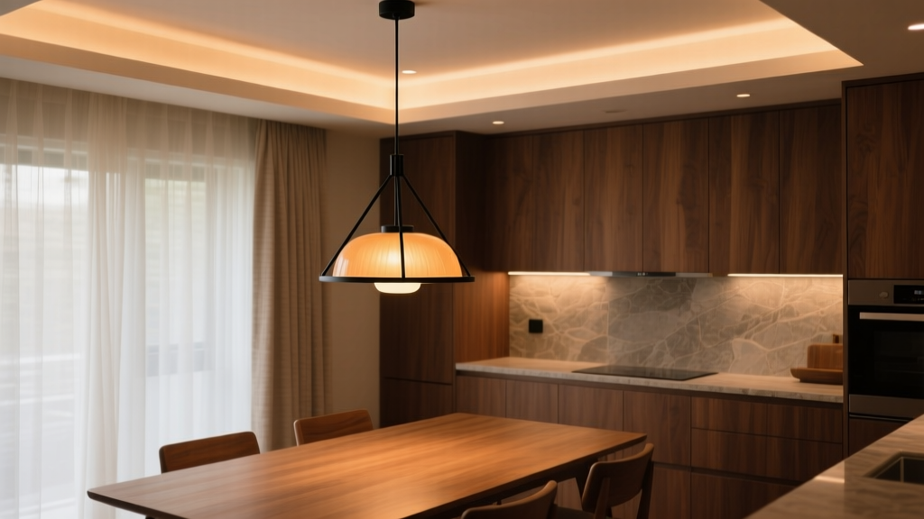 Pendant Light Height Calculator: Island vs. Dining