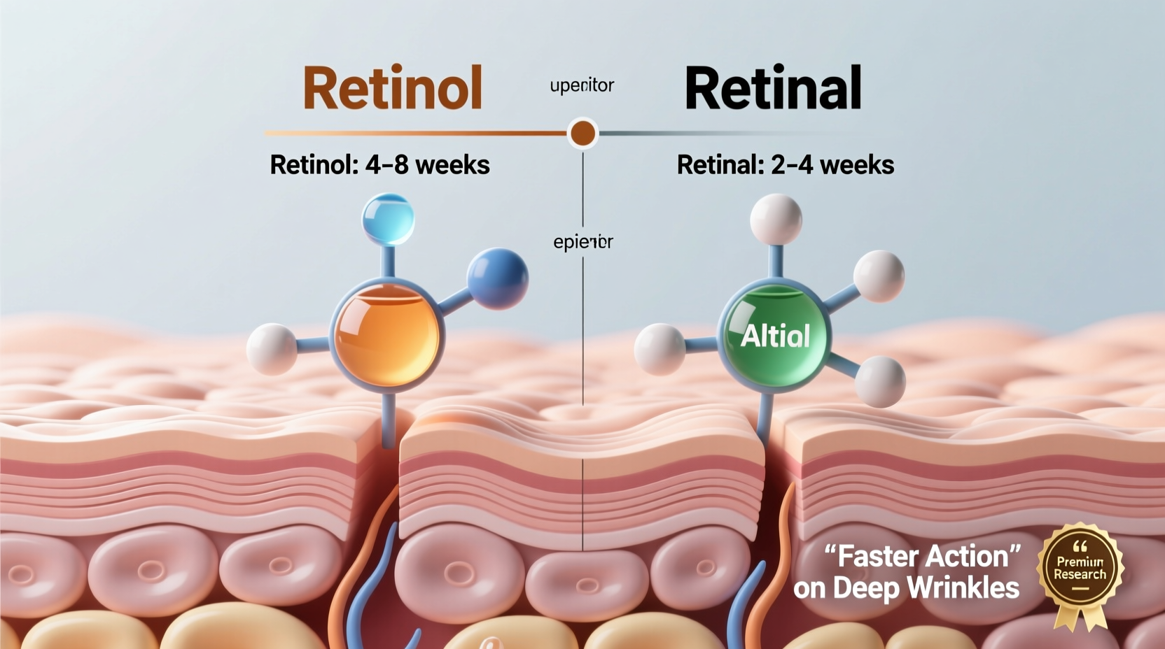 retinol vs retinal which vitamin a acts faster on deep wrinkles