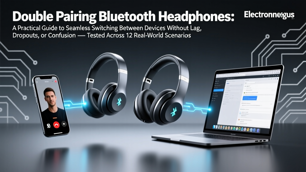 Double Pairing Bluetooth Headphones: A Practical Guide to Seamless Switching Between Devices Without Lag, Dropouts, or Confusion — Tested Across 12 Real-World Scenarios