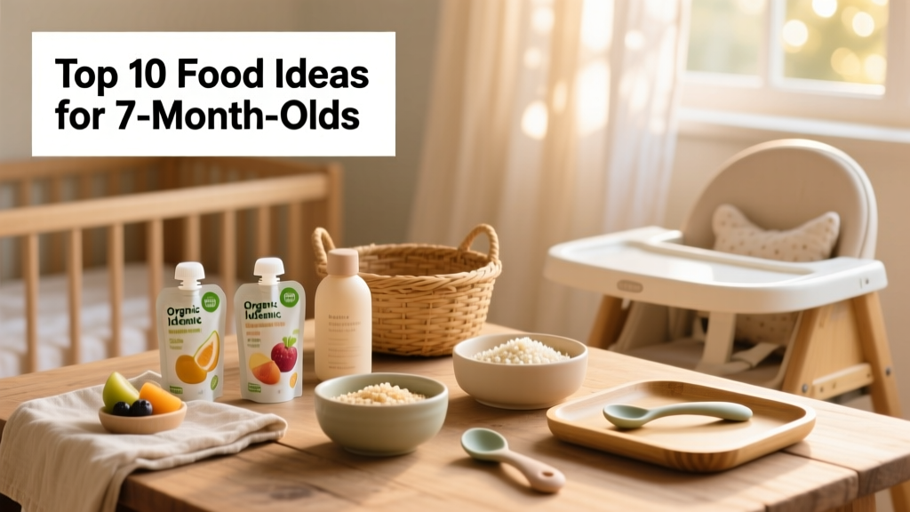 Top 10 Nutrient-Rich, Safe, and Developmentally Appropriate Food Ideas for a 7-Month-Old Baby