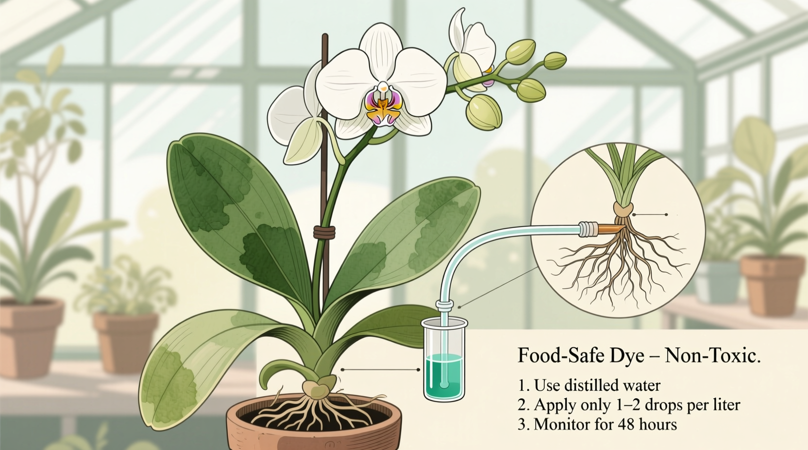 5 Safe Ways to Dye Orchids Beautifully | TheHomeSprouts