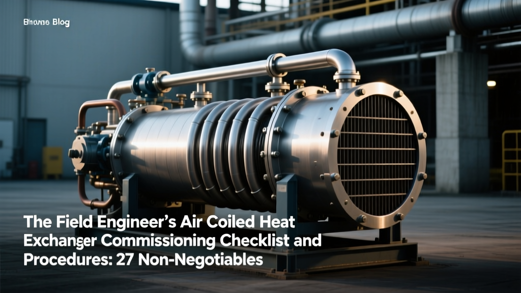 Air Cooled Heat Exchanger Commissioning Checklist