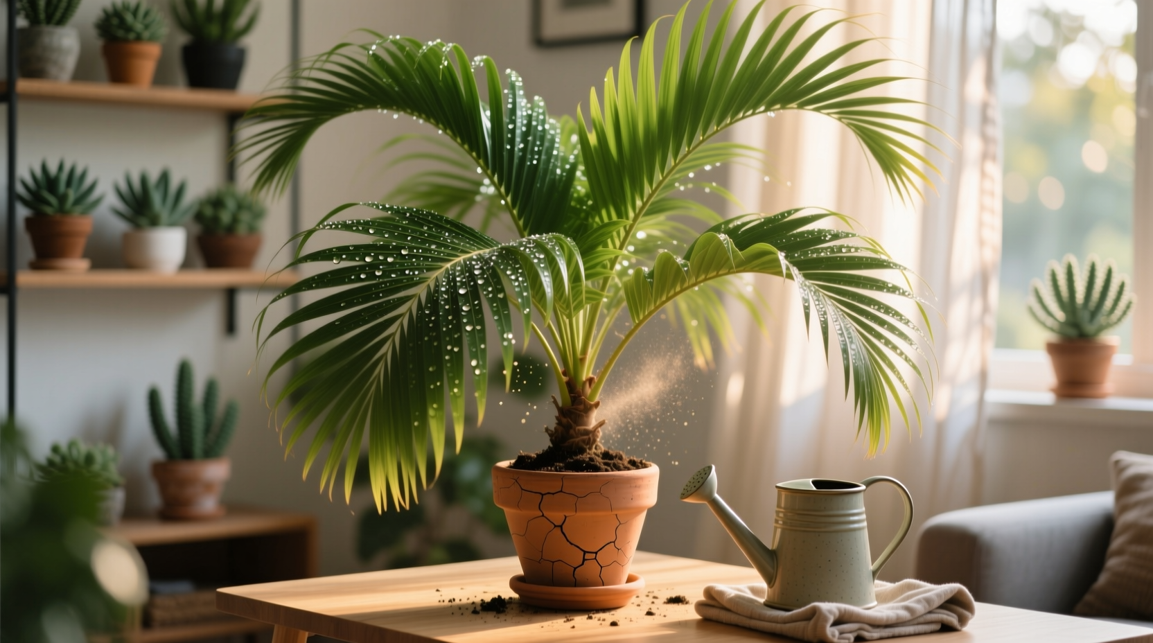 palm plant care
