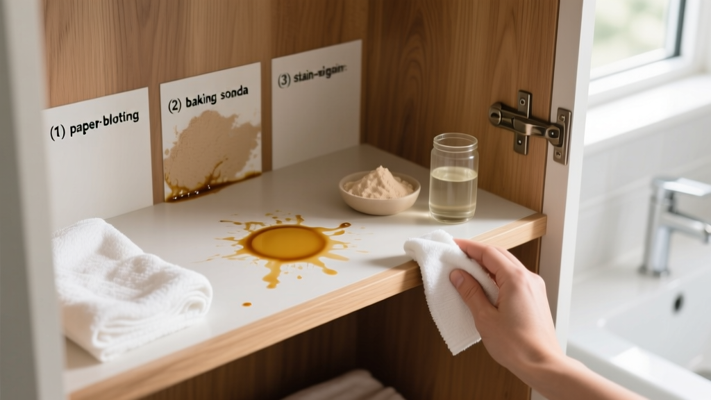 Easy Way: How to Get Salad Dressing Out of Medicine Cabinet