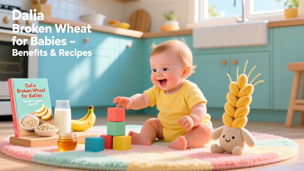 Dalia (Broken Wheat) for Babies: Evidence-Based Benefits, Safe Introduction Guidelines, and 7 Pediatrician-Approved Recipes