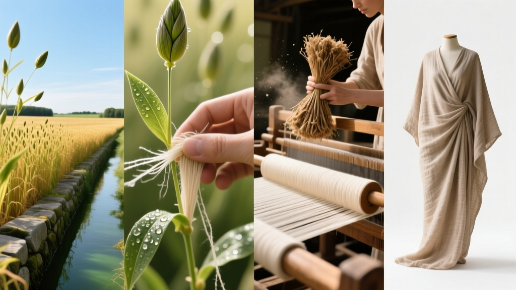 Linen Origin: From Flax Field to Fashion Fabric