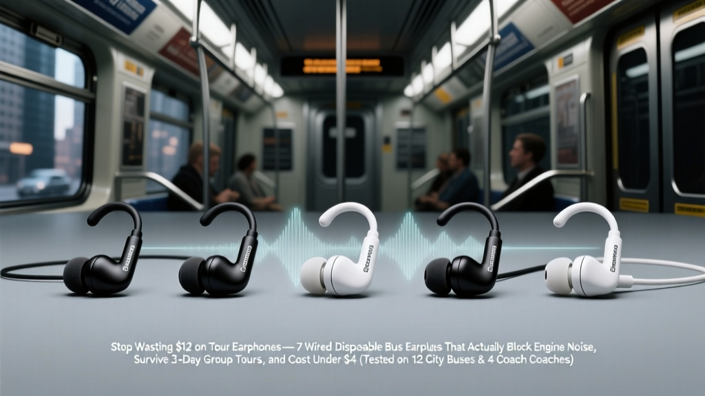 Stop Wasting $12 on Tour Earphones — 7 Wired Disposable Bus Earphones That Actually Block Engine Noise, Survive 3-Day Group Tours, and Cost Under $4 (Tested on 12 City Buses & 4 Coach Coaches)